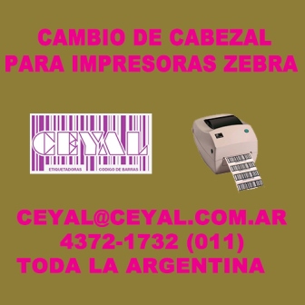 reparamos impresora zebra gk 420 Argentina ceyal@ceyal.com.ar Arg.