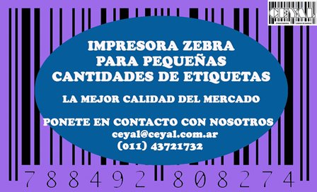 Av. Jose ingenieros (beccar) 8×2.5cm etiquetas adhesivas insumos zebra tlp 2844