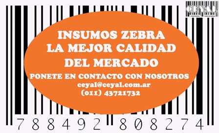 Av. uruguay (san isidro) 10x8cm etiquetas adhesivas insumos zebra tlp 2844