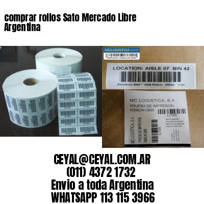 comprar rollos Sato Mercado Libre Argentina