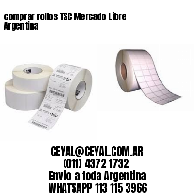 comprar rollos TSC Mercado Libre Argentina