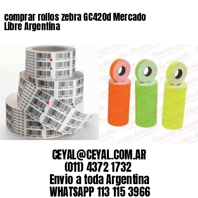comprar rollos zebra GC420d Mercado Libre Argentina