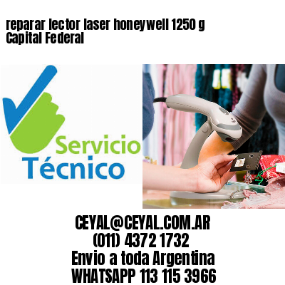 reparar lector laser honeywell 1250 g Capital Federal
