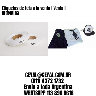 Etiquetas de tela a la venta | Venta | Argentina