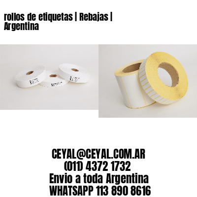 rollos de etiquetas | Rebajas | Argentina