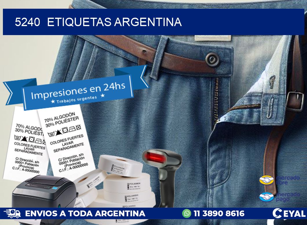 5240  etiquetas argentina