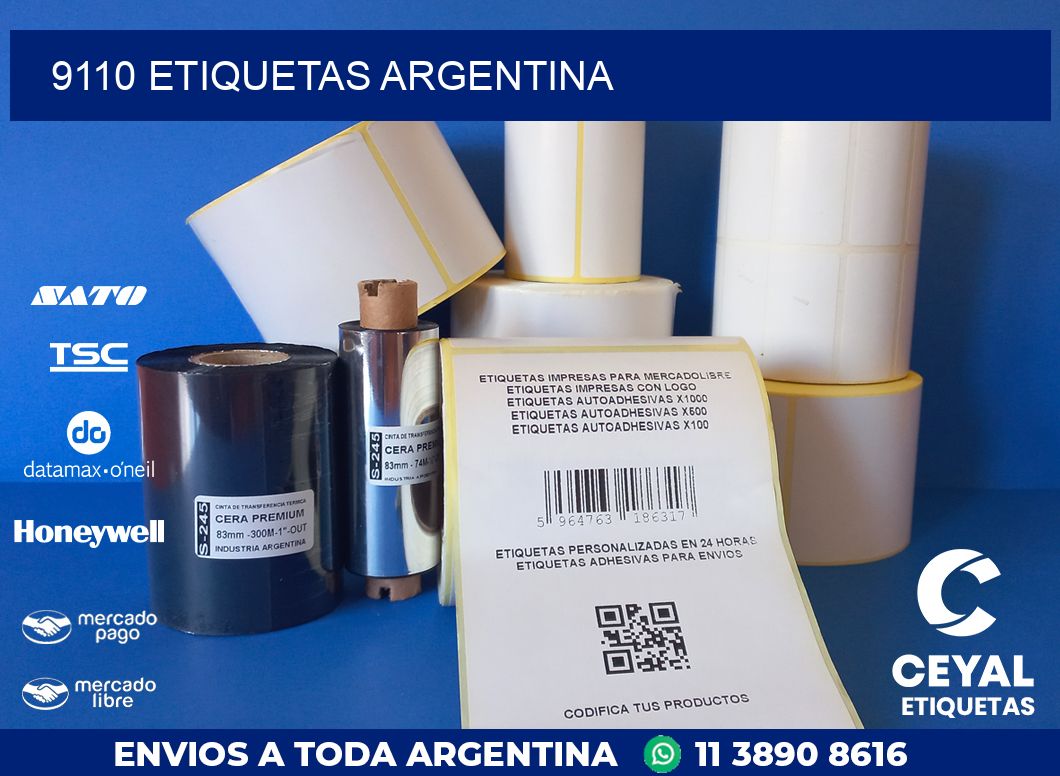 9110 ETIQUETAS ARGENTINA