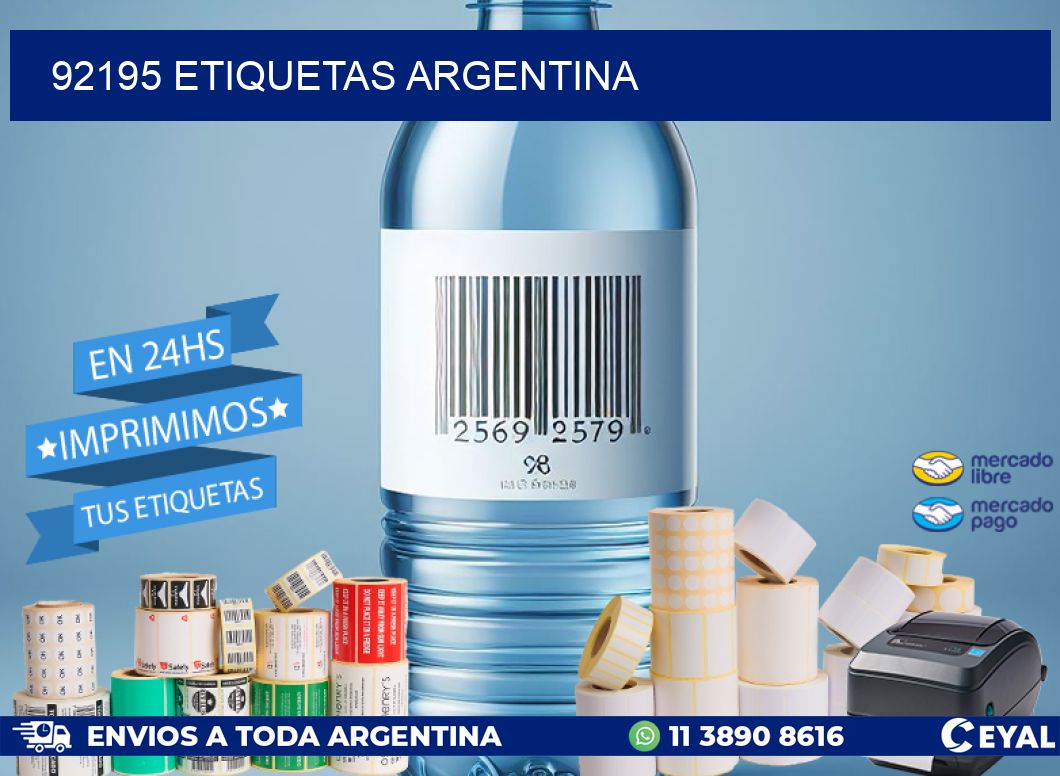 92195 ETIQUETAS ARGENTINA