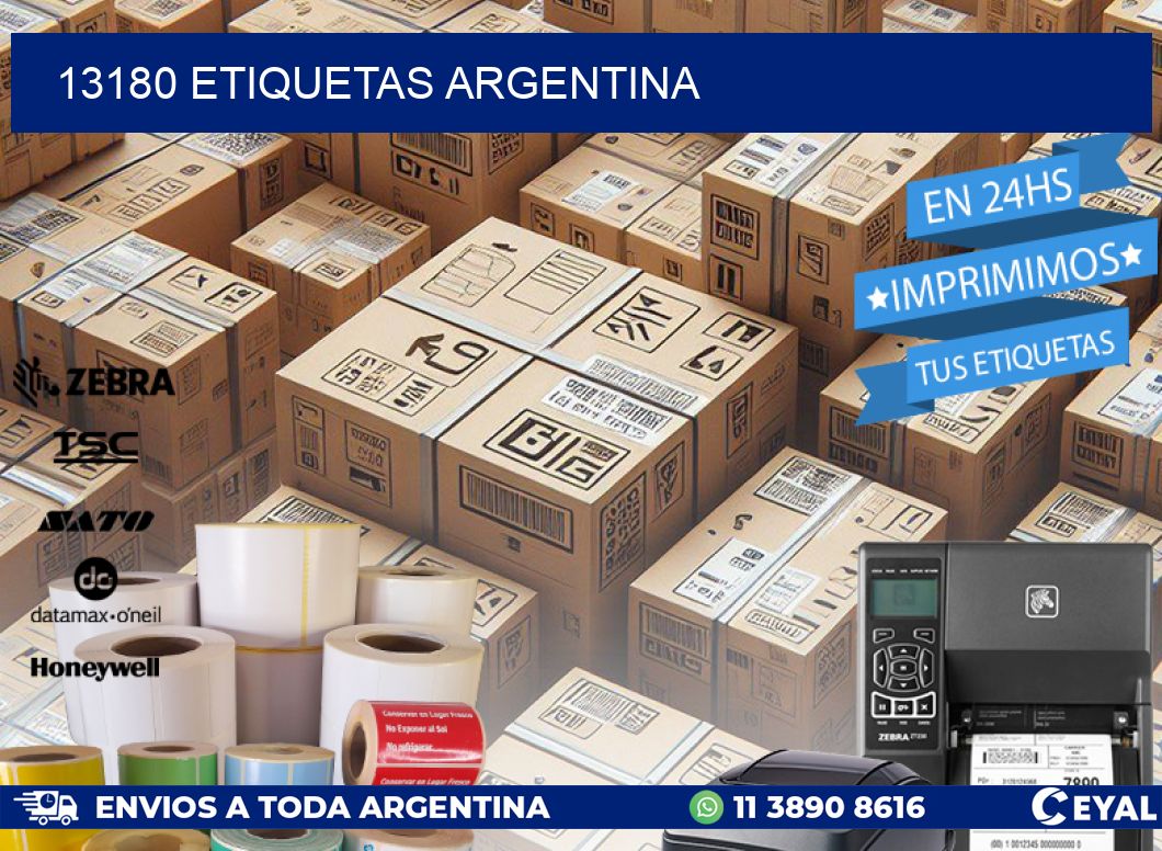 13180 ETIQUETAS ARGENTINA