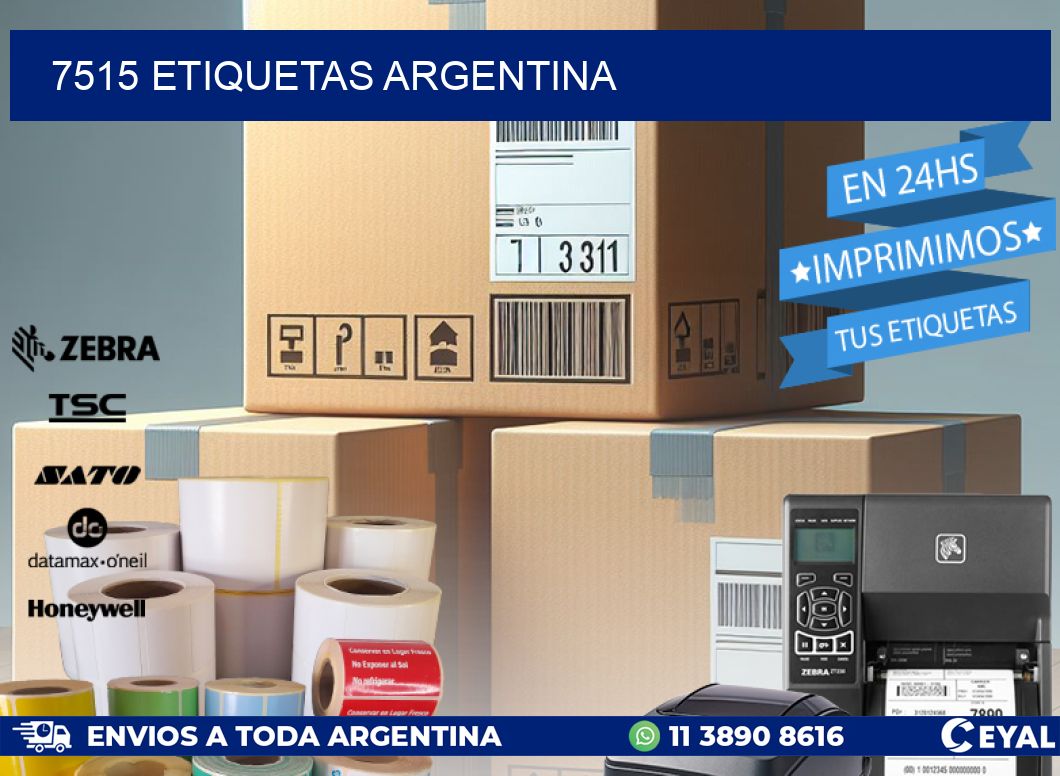 7515 ETIQUETAS ARGENTINA